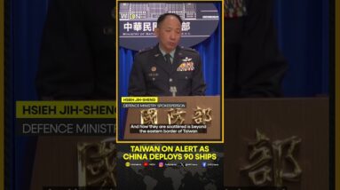 Taiwan Says Number Of Chinese Ships In The Region 'Very Alarming' | WION Shorts