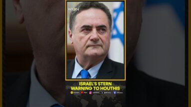 Israel Houthi War: Defence Minister Katz Says "Israel’s ‘long hand’ will reach Houthi" | WION Shorts