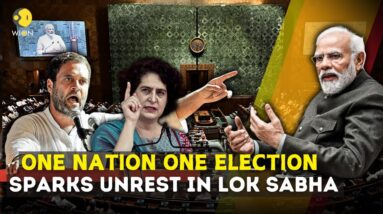 Lok Sabha Parliament Winter Session LIVE: 'One Nation, One Election' Bill Debate Starts | WION LIVE