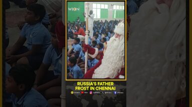 Russian Version Of Santa Claus, 'Fatherfrost' Visit City's Children In Chennai | WION Shorts