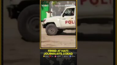 Armed Men Open Fire On Journalists During Reopening Of Haiti Hospital, 2 Killed | WION Shorts