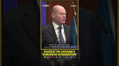 Ukraine's Path of European Integration is Irreversible: German Chancellor Scholz | WION Shorts