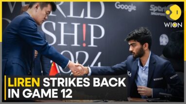 World Chess Championship: Gukesh Loses Lead After Stunning Comeback From Liren In Game 12 | WION