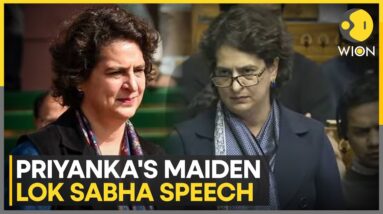 Priyanka Gandhi Vadra's Maiden Speech In Lok Sabha | World News | WION