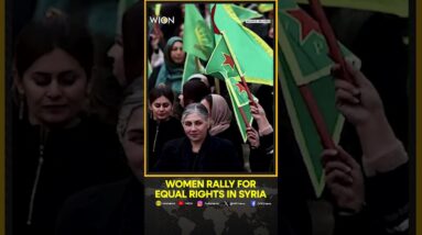 Women Rally For Equal Rights In Syria After Assad Regime Falls To Islamists | WION Shorts