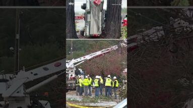 Rare tornado flips cars in California