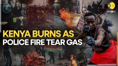 Kenya Unrest: Scuffle Breaks Out Between Police & Anti-Abduction Protestors, Tear Gas Fired | LIVE