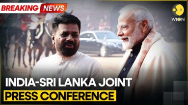 BREAKING: Sri Lankan President Anura and PM Modi Hold Joint Press Conference | World News | WION