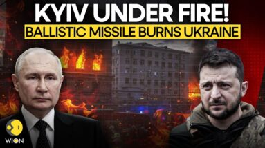 Russia-Ukraine War: Putin Strikes Kyiv With Deadly Ballistic Missile, Hours After Warning |WION LIVE