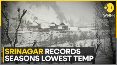 Cold Wave Grips Kashmir: Srinagar Records Season’s Coldest Night At Minus 5.4 Degree Celsius | WION