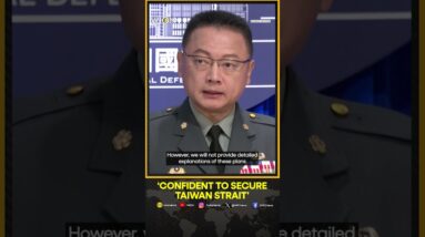 Taiwan’s Defence Ministry Confident In ability To Secure Taiwan Strait | World News | WION Shorts