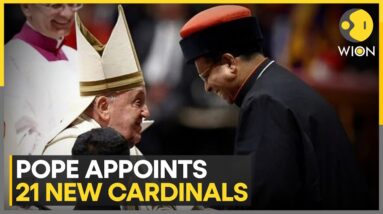 Pope Francis Elevates 21 New Cardinals, Ceremony Reflects Global Church Diversity | WION News