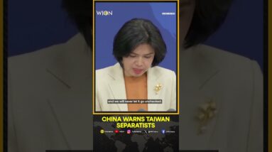 China-Taiwan Ties: China Vows To Crack Down On Taiwan 'Separatist' Activities | WION Shorts