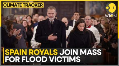 Spain Royals Join Memorial Mass For Flood Victims | WION Climate Tracker World News