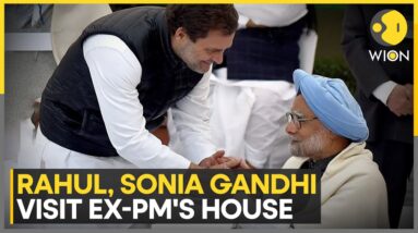 Remembering Manmohan Singh: PM Modi, Rahul Gandhi And Sonia Gandhi Pay Homage | World News | WION