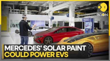 Solar Paint To Power Mercedes EVs | World News | WION