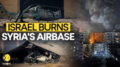 Israel Strikes Syria LIVE: Israel Strikes Damascus, Seizes Territory In Occupied Golan Heights |WION