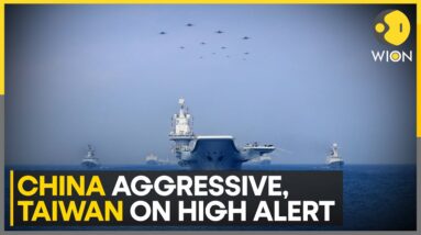 Tensions Rise In Taiwan Strait: 47 Chinese Jets, 12 Naval Ships Deployed Near Taiwan | WION