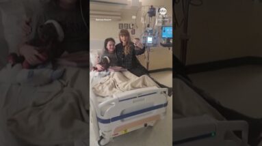 Taylor Swift makes surprise visit to children's hospital