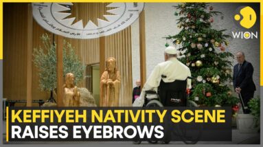 Vatican Removes Keffiyeh Nativity Scene After Uproar | World News | WION