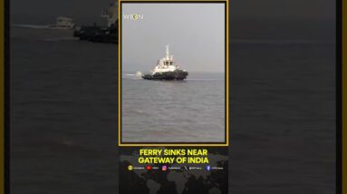 BREAKING: Ferry with 35 Passengers Capsizes Off Mumbai Coast, Rescue Ops On | WION Shorts