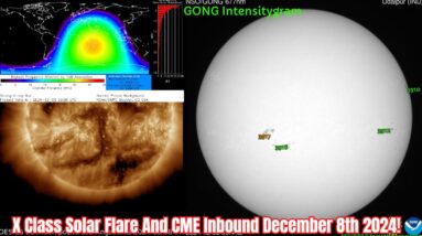 X Class Solar Flare And CME Inbound December 8th 2024!