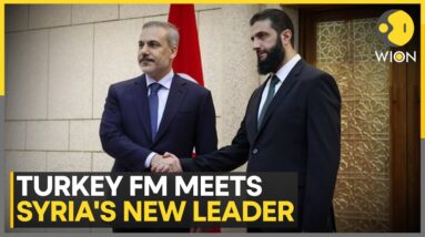 Turkish FM Meets Syria's New Leader, Calls for Lifting of Global Sanctions | World News | WION