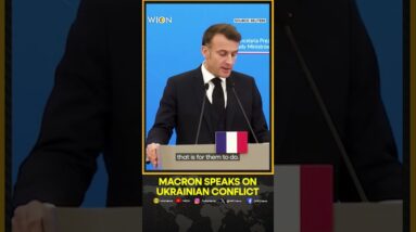 Macron Says Only Peace Possible In Ukraine War Is A 'sustainable' One | WION Shorts