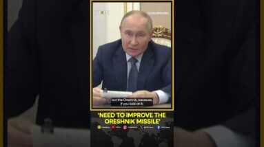 Putin Says Oreshnik Missiles Could Remove 'Need' For Nuclear Weapons | WION Shorts