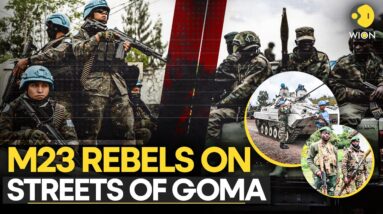 DR Congo News LIVE: Rwanda Backed M23 Rebels Take Control Of  Goma Streets As Thousands Flee | WION