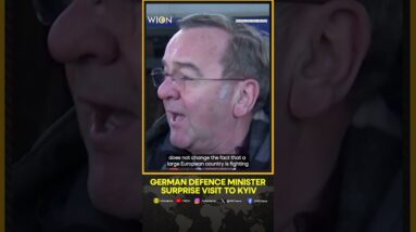 Russia Ukraine War: German Defence Minister Visits Ukraine In Show Of Support | WION Shorts