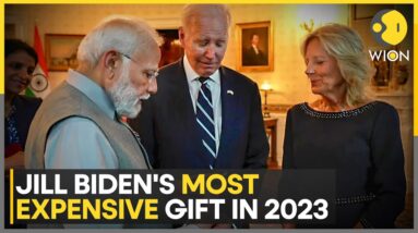 Indian PM Modi gifted Jill Biden diamond worth $20,000 in 2023 | World News | WION