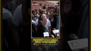 Sonia Gandhi Reacts To President Murmu's Speech 'She Could Hardly Speak, Poor Thing' | WION Shorts