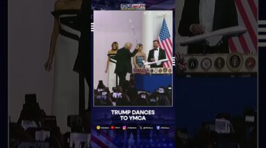 Trump brings signature moves to the Commander in Chief's inaugural ball | WION Shorts