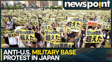 Japan Protests Against US Troops Relocation; Protesters Demand Closure Of US Military Bases | WION