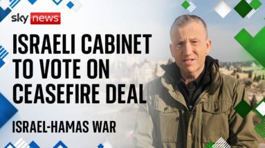 Israeli cabinet to vote on ceasefire deal after Netanyahu says hostage agreement reached