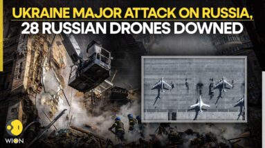 Russia-Ukraine War: Ukraine Major Attack On Russia, 28 Russian Drones Downed | WION LIVE