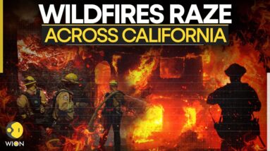 California Wildfire LIVE: Homes & Cars Burn as 30,000 Evacuate Los Angeles | USA News