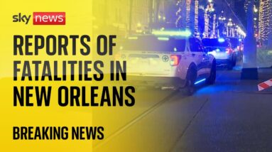 Mass casualty incident as vehicle struck people in New Orleans, US media reports