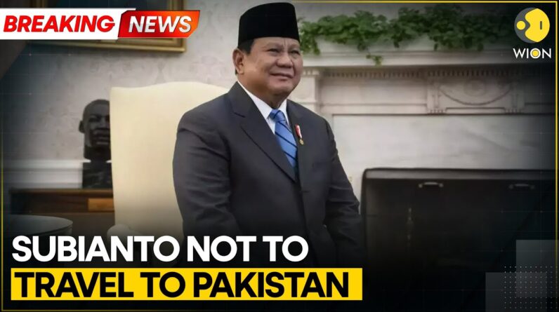 BREAKING: Indonesian President Subianto Not To Travel To Pak After India Visit | WION News