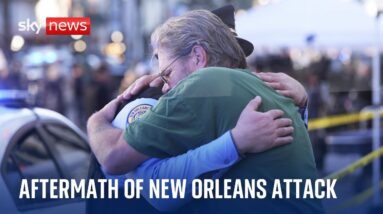 New Orleans: City grieving following 'evil' attack that killed at least 15 people