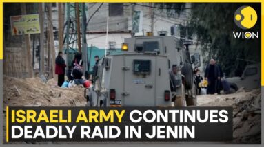 Israel-Hamas War: Hundreds Of Palestinians Flee Homes In Jenin Amid Israeli Raid | WION