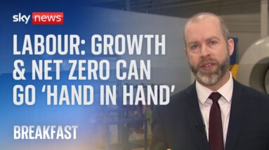 Business secretary: Growth and net zero can go 'hand in hand'