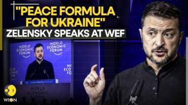 Zelensky LIVE: World Economic Forum Panel Session On "Peace Formula for Ukraine" in Davos | LIVE