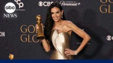 Demi Moore's Golden Globes win highlights new phase in her epic career