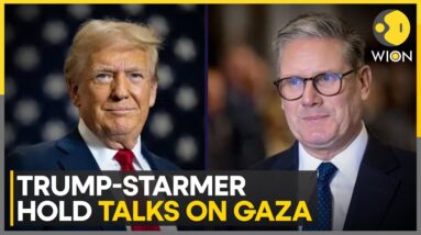 Donald Trump, Keir Starmer Discuss Gaza And Economy | World News | WION