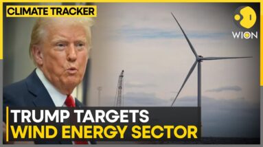 Donald Trump Threat Looms Over Wind Energy Sector | WION Climate Tracker