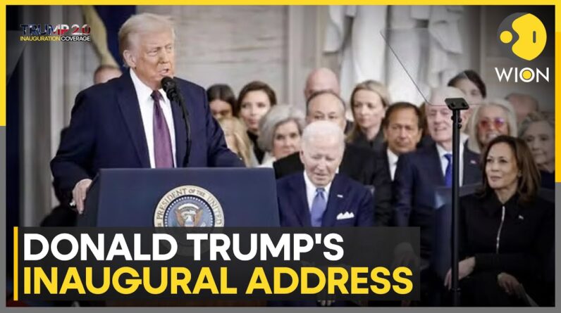 Donald Trump's Inaugural Address At Capitol Hill | World News | WION