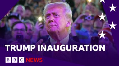 Donald Trump’s inauguration set to take place | BBC News