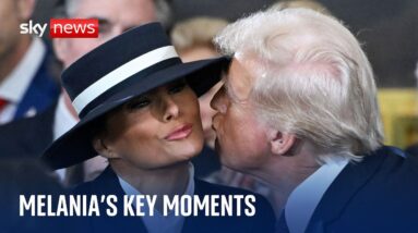 From the hat to the kiss: All of Melania Trump’s iconic moments at inauguration